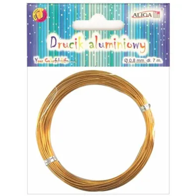 Aliga Drucik aluminiowy 0.8 mm, 7m