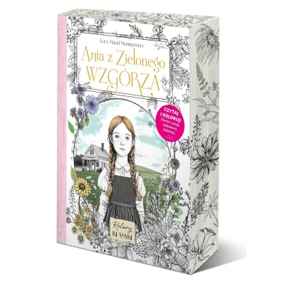 Kolory klasyki. Ania z Zielonego Wzg�rza (barwione brzegi) - Lucy Maud Montgomery