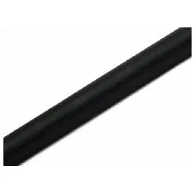 PartyDeco Organza g�adka czarna 0,36x9m