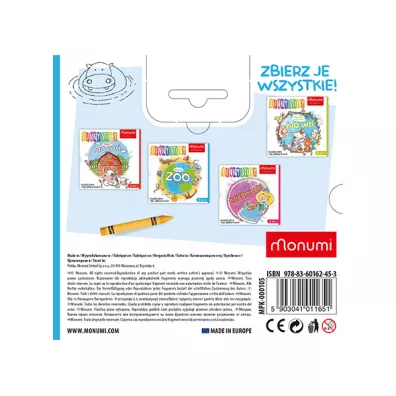 Ksi��eczka harmonijka do kolorowania - Dzie� w Zoo 5l+