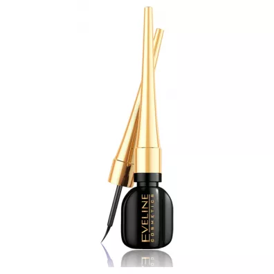 Eveline Cosmetics Celebrities Eyeliner wodoodporna kontur�wka do oczu Black 4 ml
