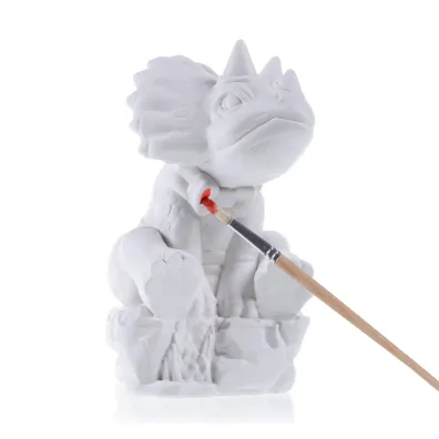 Kolorowanka 3D Elegant Dino