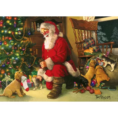 Puzzle 350 Kady powinien dosta prezent G3 Cobble Hill