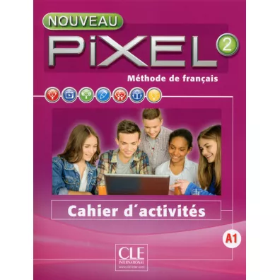Pixel 2. �wieczenia do szk� na poziomie gimnazjalnym do nauki j�zyka francuskiego A1/A2 - Stephanie Callet
