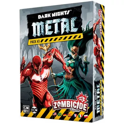Zombicide: 2 edition. Dark Nights Metal Pack 3 Portal Games