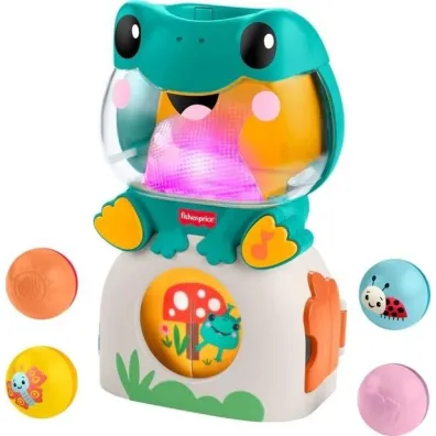 FP �abka z pi�eczkami gra i �wieci JLB96 Mattel