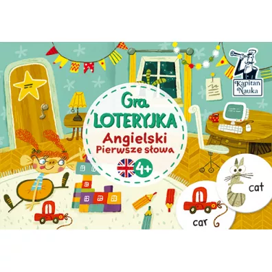 Kapitan Nauka. Gra Loteryjka. Angielski. Pierwsze s�owa. 4+ Edgard