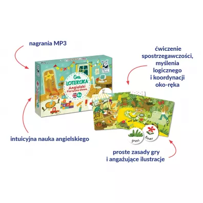 Kapitan Nauka. Gra Loteryjka. Angielski. Pierwsze s�owa. 4+ Edgard