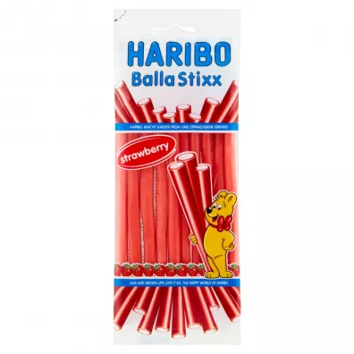 Haribo Balla Stixx �elki owocowe truskawka 80 g