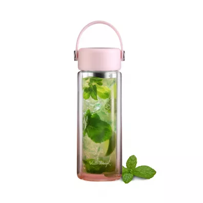 Vialli Design Butelka z podwjn ciank i zaparzaczem Fuori rowa 30206 350 ml