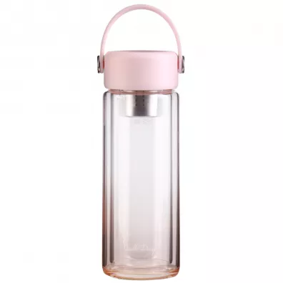 Vialli Design Butelka z podwjn ciank i zaparzaczem Fuori rowa 30206 350 ml