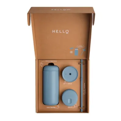 Fellow Carter Move Mug 3 w 1 Kubek termiczny + 3 nakr�tki Pudrowy niebieski 473 ml