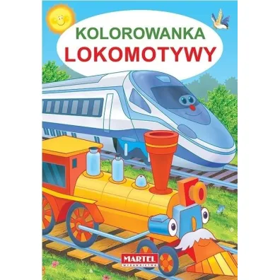 Kolorowanka. Lokomotywy - Jaros�aw �ukowski