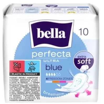Bella Perfecta Ultra Blue Extra Soft Podpaski higieniczne 10 szt.