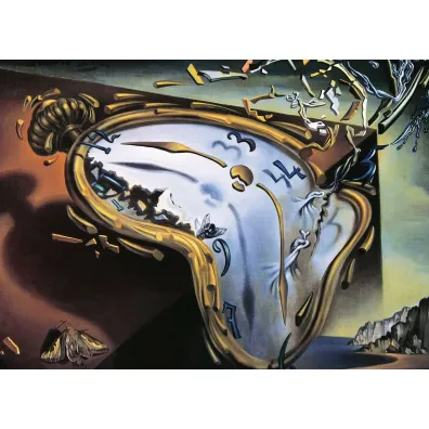 Puzzle 1000 el. Mi�kki zegarek Eurographics