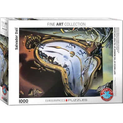 Puzzle 1000 el. Mi�kki zegarek Eurographics