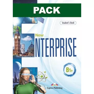 New Enterprise B1+. Podr�cznik papierowy + DigiBook (kod) (edycja polska) - Jenny Dooley