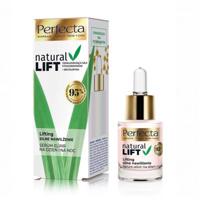 Perfecta Natural Lift serum nawilajce na dzie i noc 15 ml