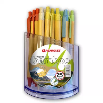 Penmate Dugopis Bamboo BP-104 mix 25 szt.