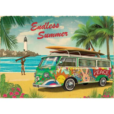 Puzzle 1000 el. VW Nieko�cz�ce si� lato Eurographics