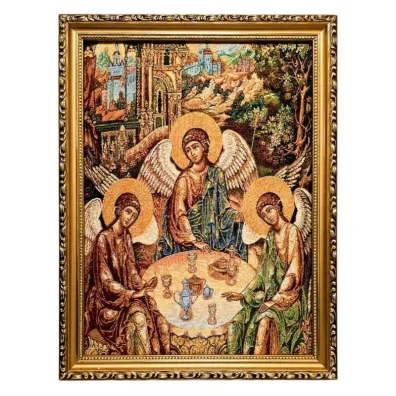 Obraz Haftowany Tr�jca �w. 42/32cm