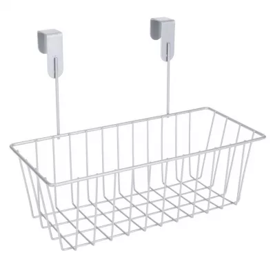 H&S Decoration Organizer zawieszany na szafk jasno szary 28 x 15 x h21 cm