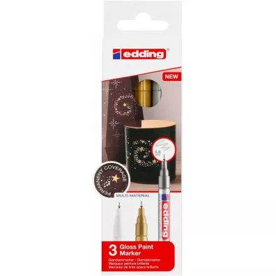 Edding Marker olejowy b�yszcz�cy metaliczny 0,8 mm