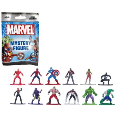 Jada Marvel Metal fig BP 4cm MIX