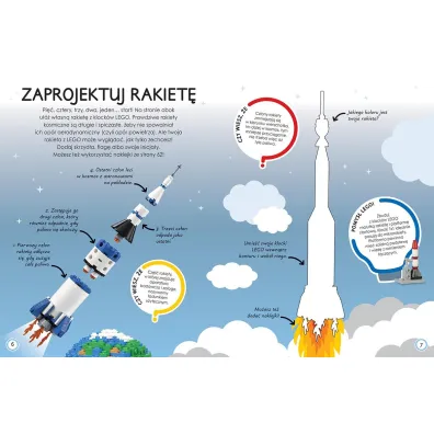 LEGO&reg; �wiat. Zabawy z naklejkami. Kosmos
