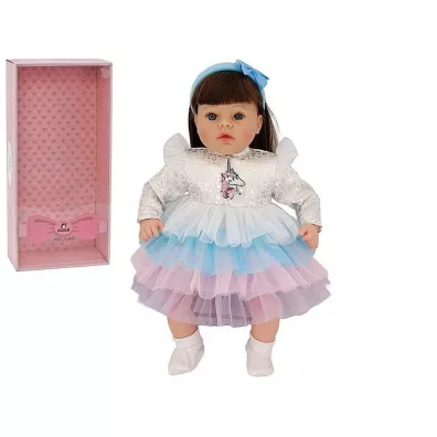 Lalka dziewczynka 45cm z polskim d�wi�kiem Adar