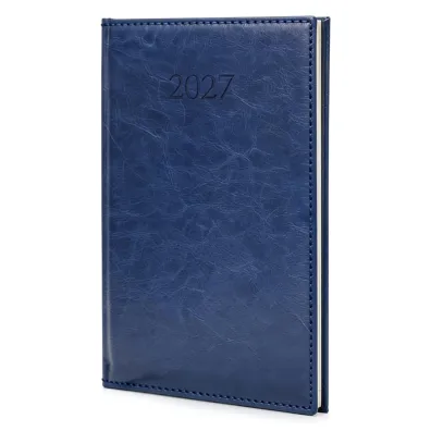 Kalendarz 2027 B5 Agenda Tygodniowy Granatowy