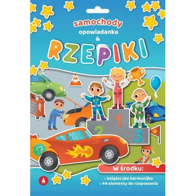 Rzepiki 180x260 Samochody. Opowiadanka & rzepiki SKRZAT 981093 SK