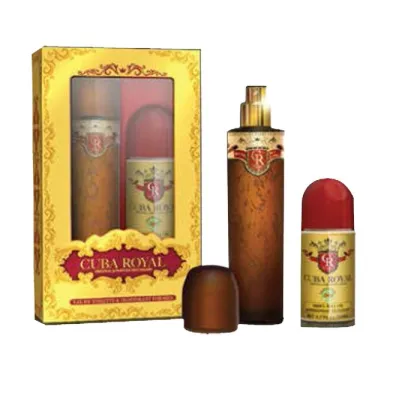 Cuba Original Zestaw Cuba Royal Woda toaletowa + Dezodorant w kulce 100 ml + 50 ml