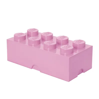 Pojemnik klocek LEGO Brick 8 Jasnor�owy