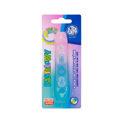 Korektor i klej w ta�mie 2w1 ASTRAPEN Pastel Line  - 1 szt. blister
