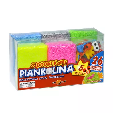 Piankolina 5 kostek z dodatkami ART AND PLAY