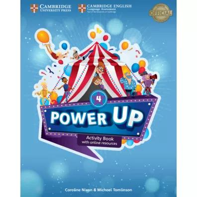 Power Up 4. Activity Book with online resources - Caroline Nixon, Michael Tomlinson