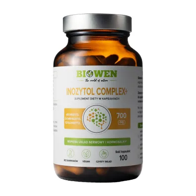 Biowen Inozytol complex+ Suplement diety 100 kaps.