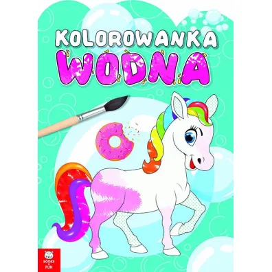 Kucyki. Kolorowanka wodna
