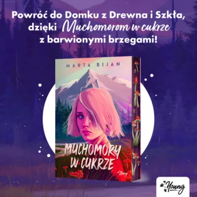 Muchomory w cukrze (ilustrowane brzegi)