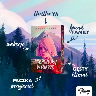 Muchomory w cukrze (ilustrowane brzegi)