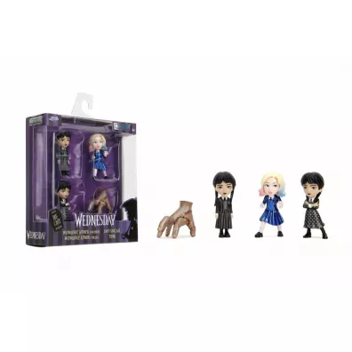 Wednesday Metal Figurki 4Pak 6,5cm