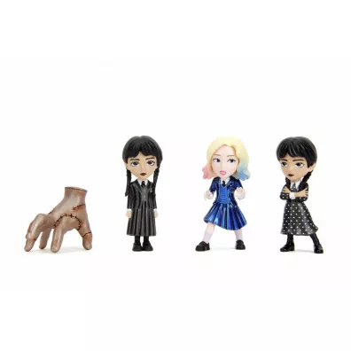 Wednesday Metal Figurki 4Pak 6,5cm