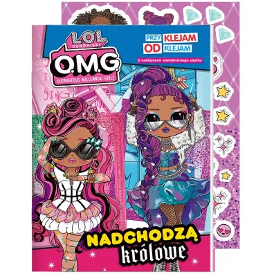L.O.L. Surprise! Nadchodz� kr�lowe. Przyklejam odklejam