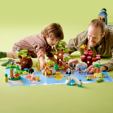 LEGO DUPLO Dzikie zwierz�ta �wiata 10975