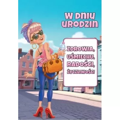 Trend Kartka okoliczno�ciowa Urodziny