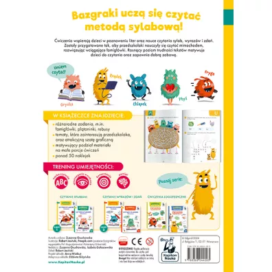 Bazgraki czytaj sylabami. Czytanie sylabowe. wiczenia