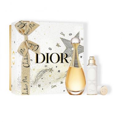 Dior J'Adore zestaw woda perfumowana spray + miniatura wody perfumowanej spray 100 ml + 10 ml