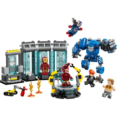 LEGO Marvel Laboratorium Iron Mana: Zbrojownia 76315