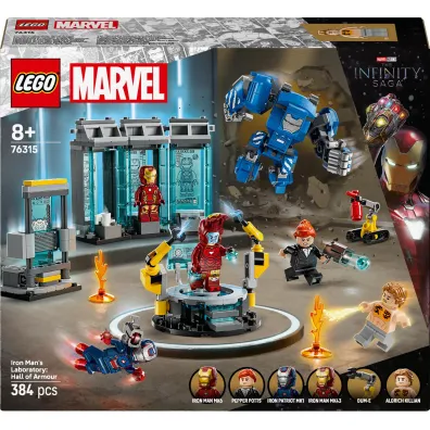 LEGO Marvel Laboratorium Iron Mana: Zbrojownia 76315
